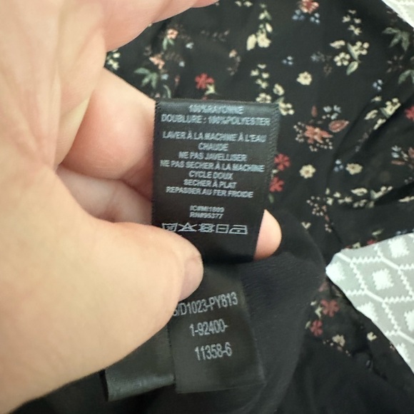 Sanctuary Smocked Black Floral Midi Dress, Women’s Size Small - Picture 7 of 14